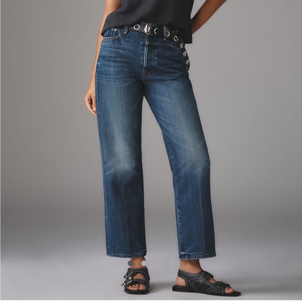 MOTHER Rambler High Rise Straight Leg Jeans
